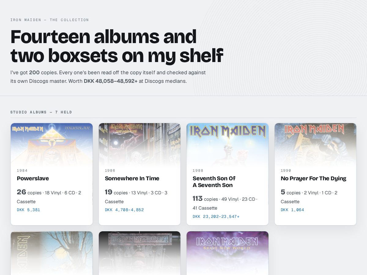 Landing-page snapshot of maidenfozzi.com