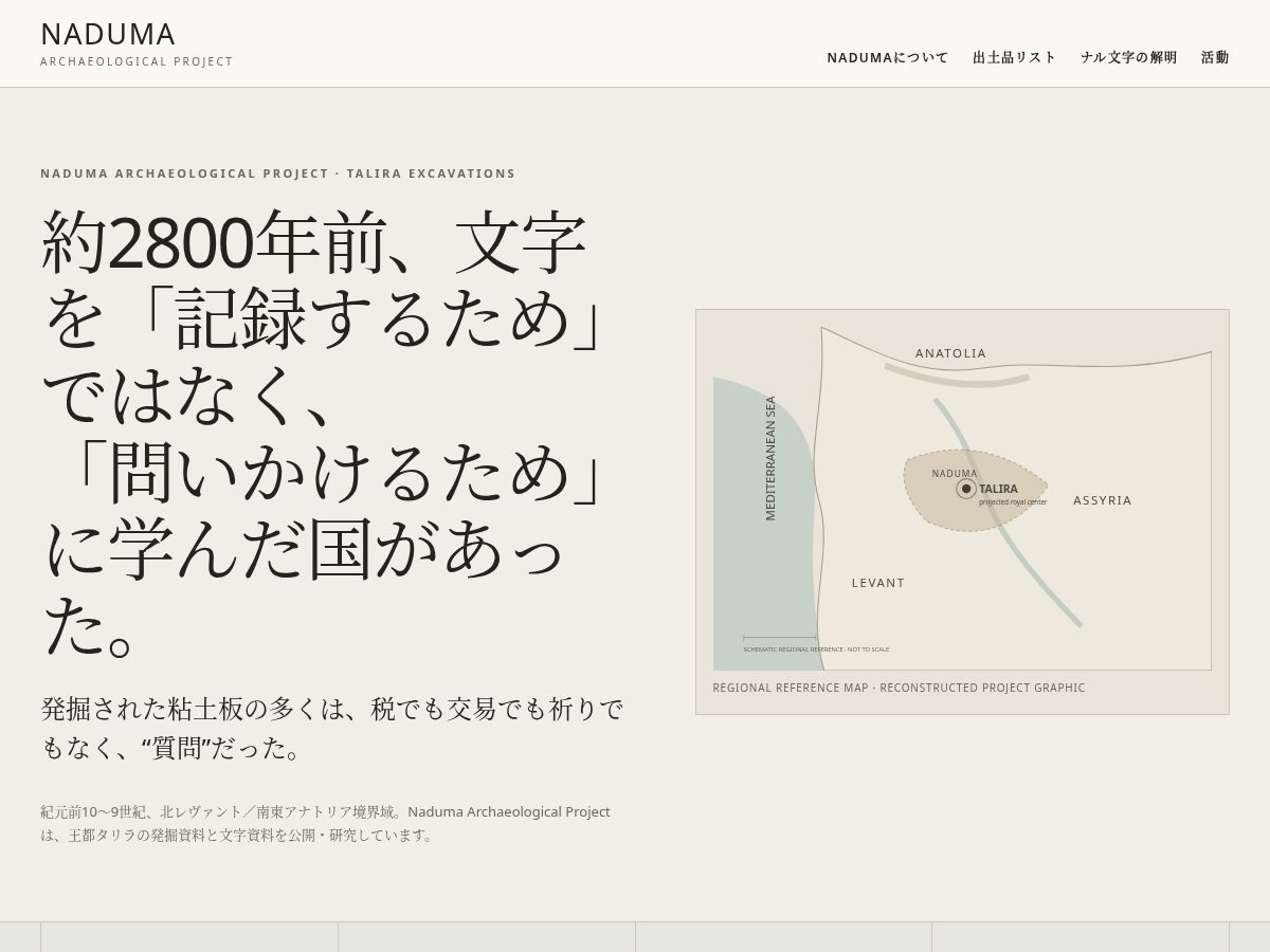Landing-page snapshot of naduma.org