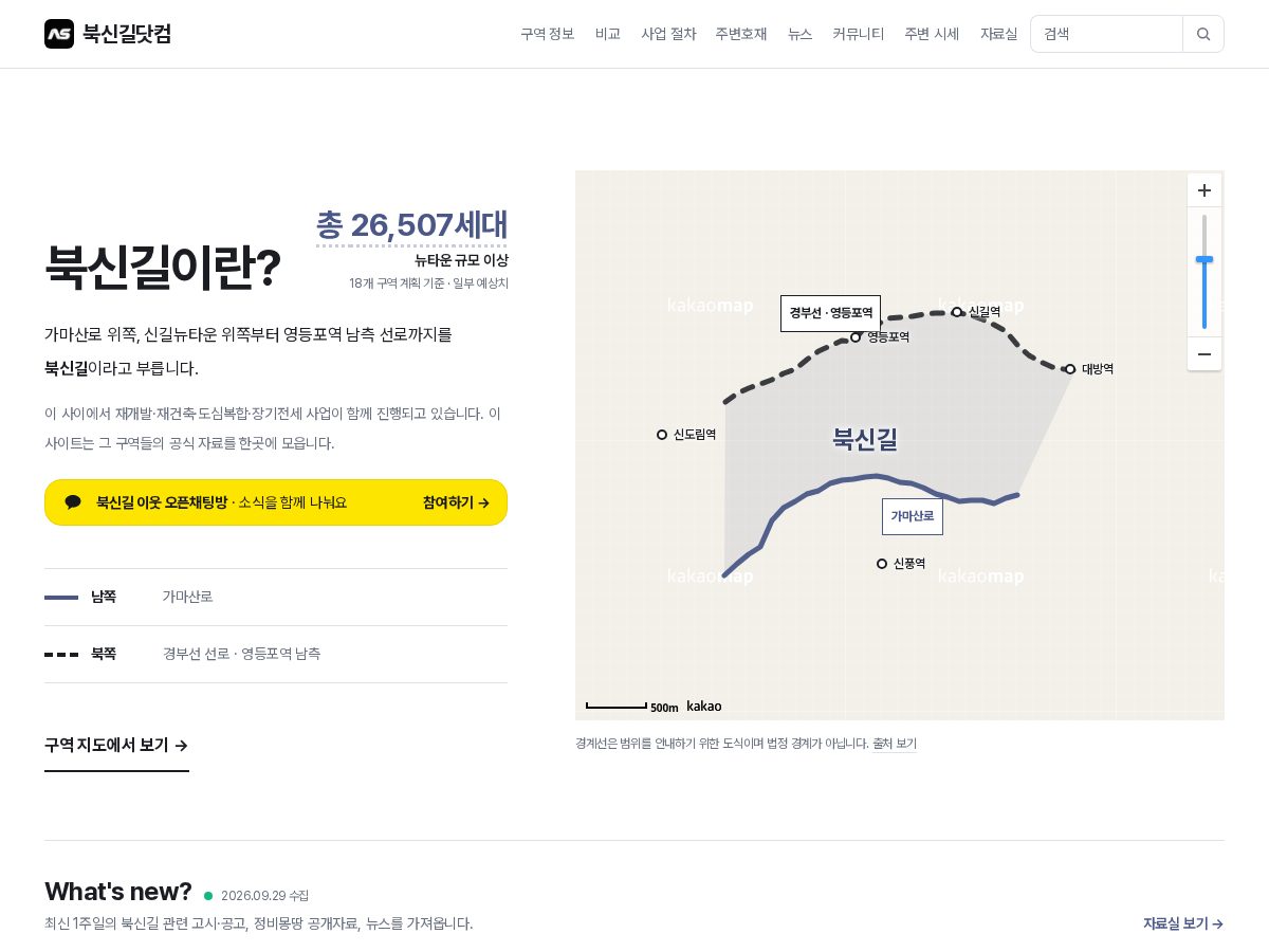 Landing-page snapshot of northsingil.com