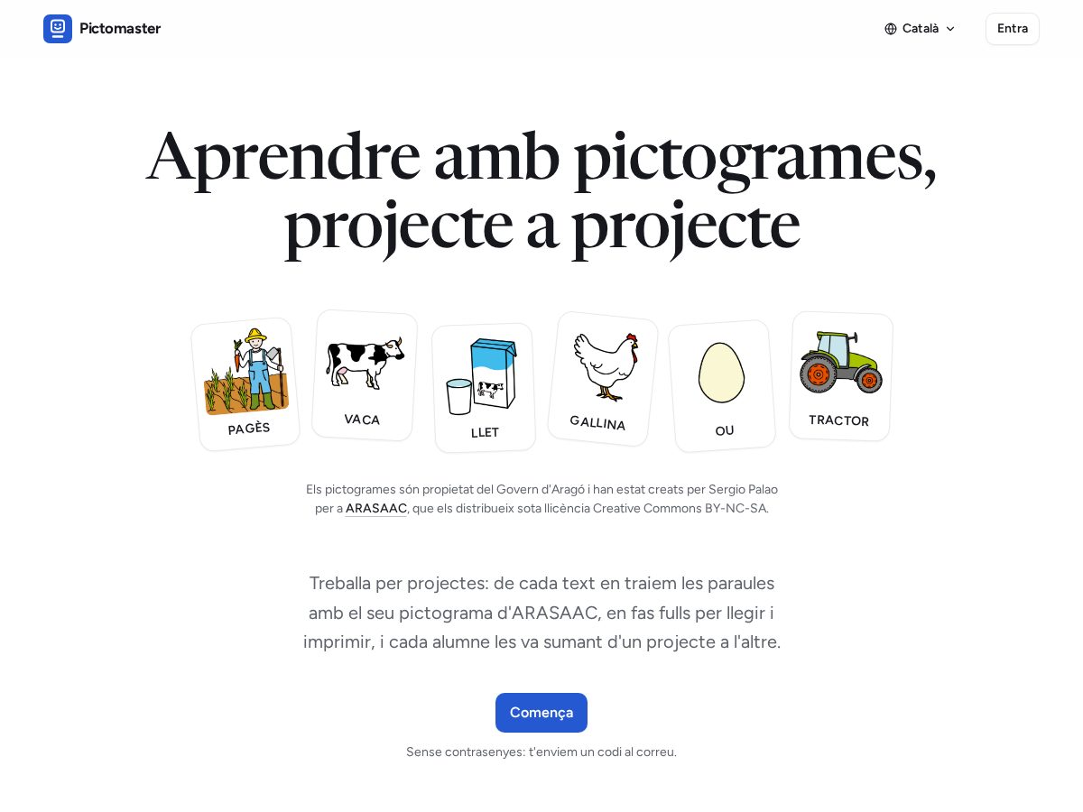 Landing-page snapshot of pictomaster.com