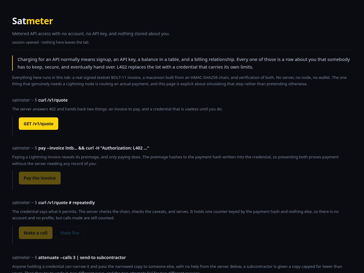 Landing-page snapshot of satmeter.world