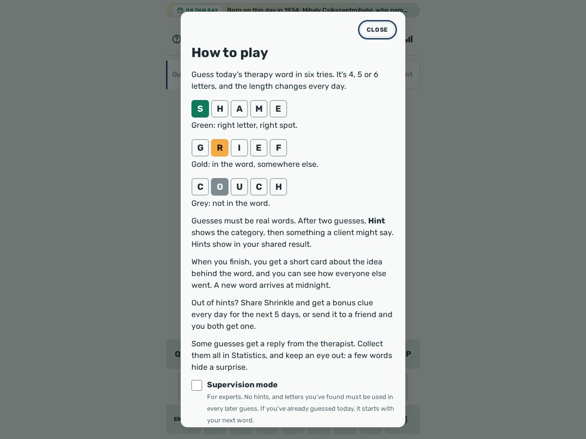Landing-page snapshot of shrinkle.app