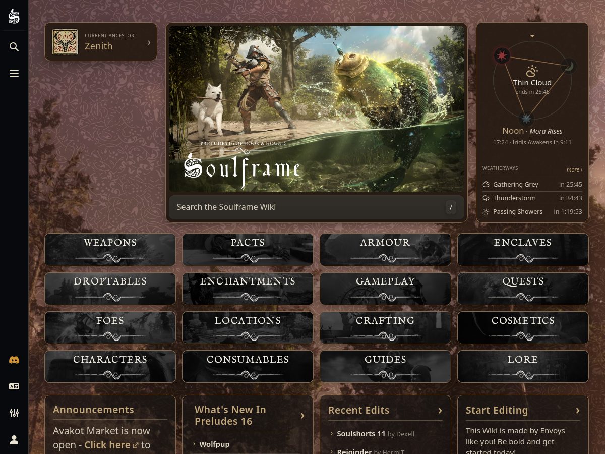 Landing-page snapshot of avakot.wiki