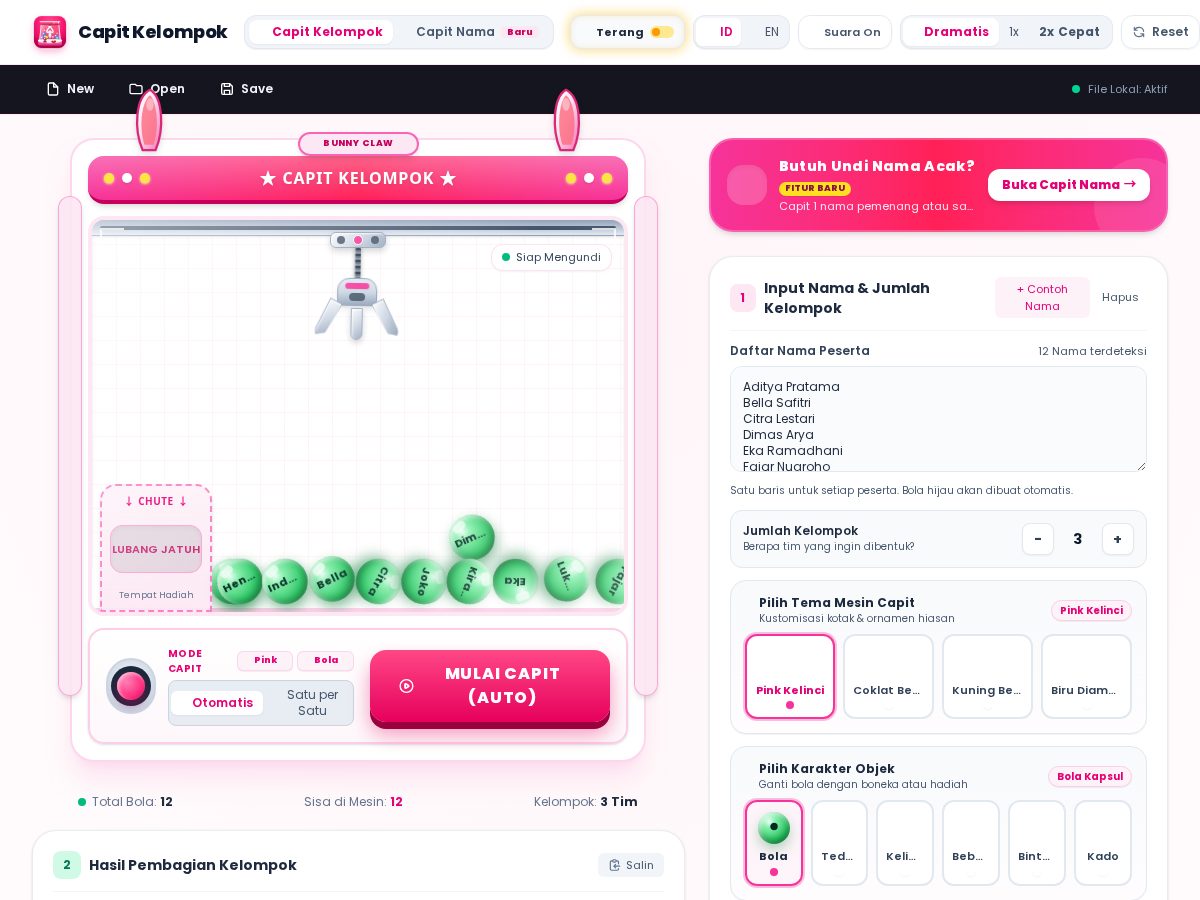 Landing-page snapshot of capitkelompok.site