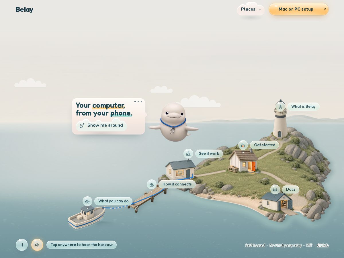 Landing-page snapshot of gobelay.com