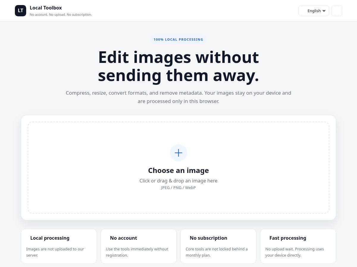 Landing-page snapshot of kurokitools.com