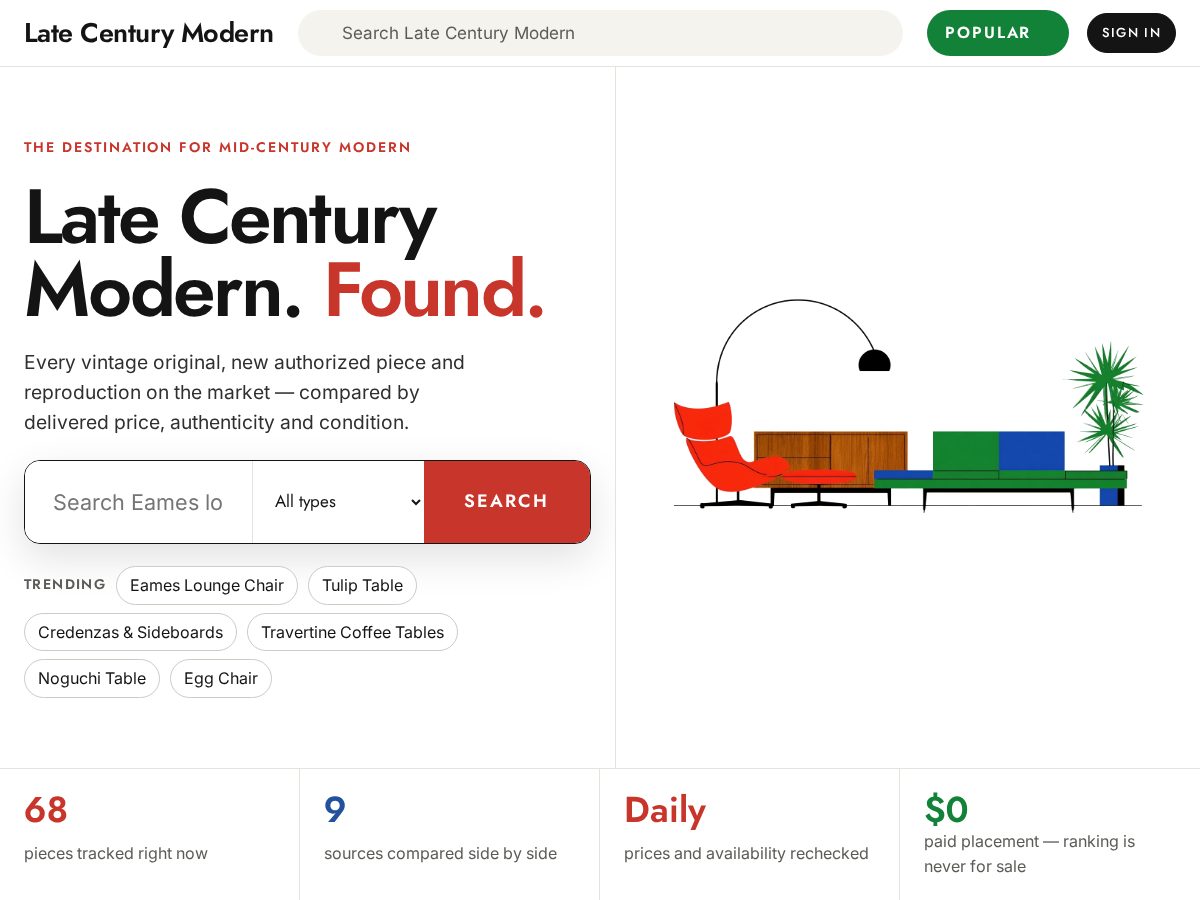 Landing-page snapshot of lcm.locker