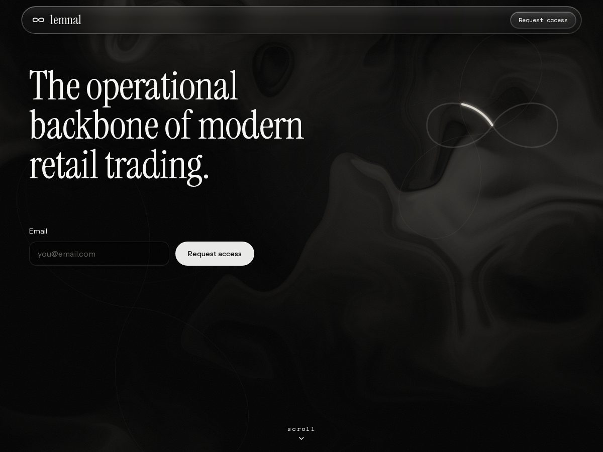 Landing-page snapshot of lemnal.com
