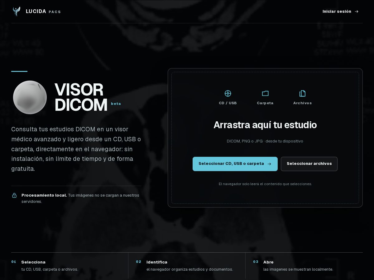 Landing-page snapshot of lucidapacs.com