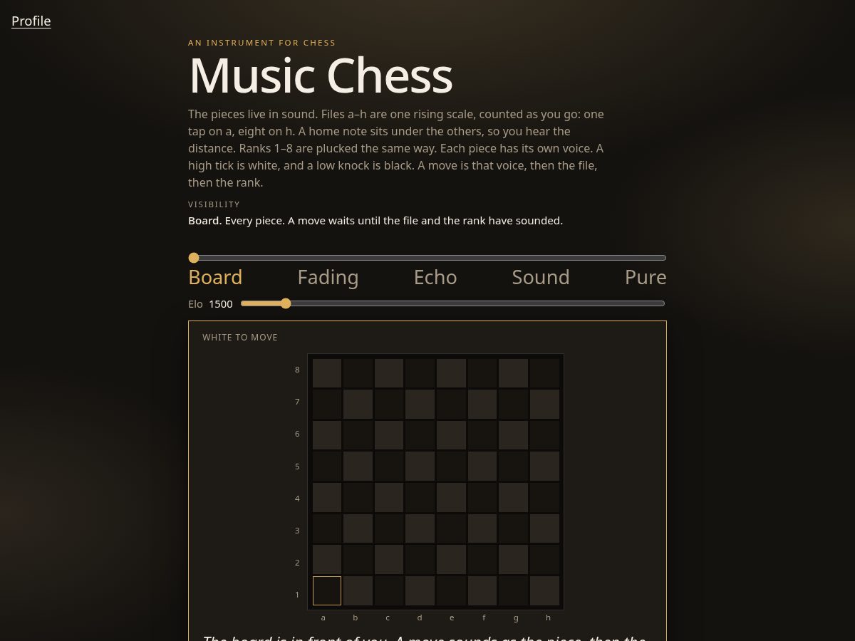 Landing-page snapshot of musicchess.com