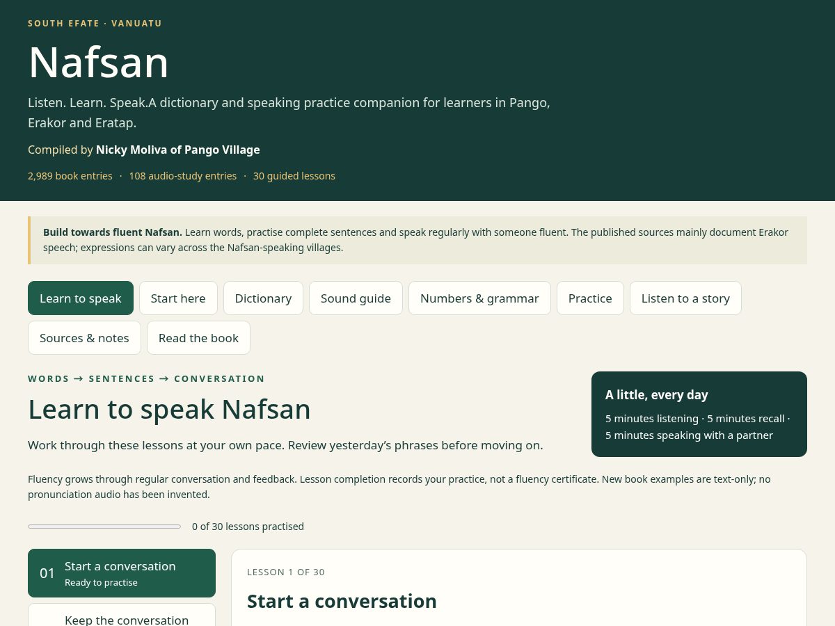 Landing-page snapshot of nafsan-wi.com