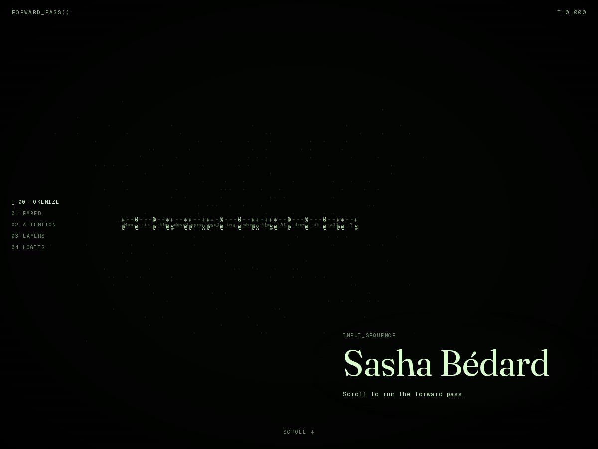 Landing-page snapshot of run-ssh.systems