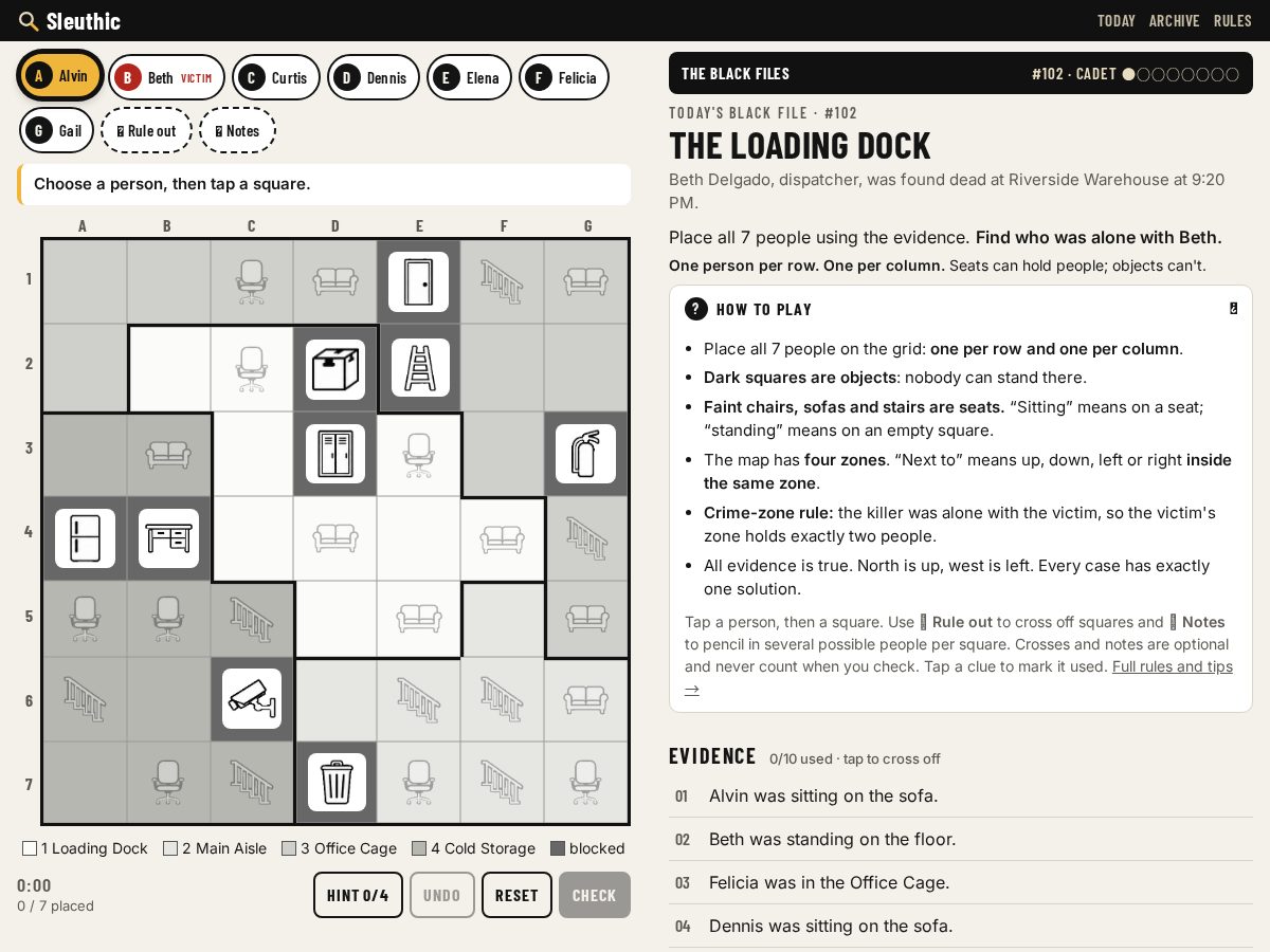 Landing-page snapshot of sleuthic.com