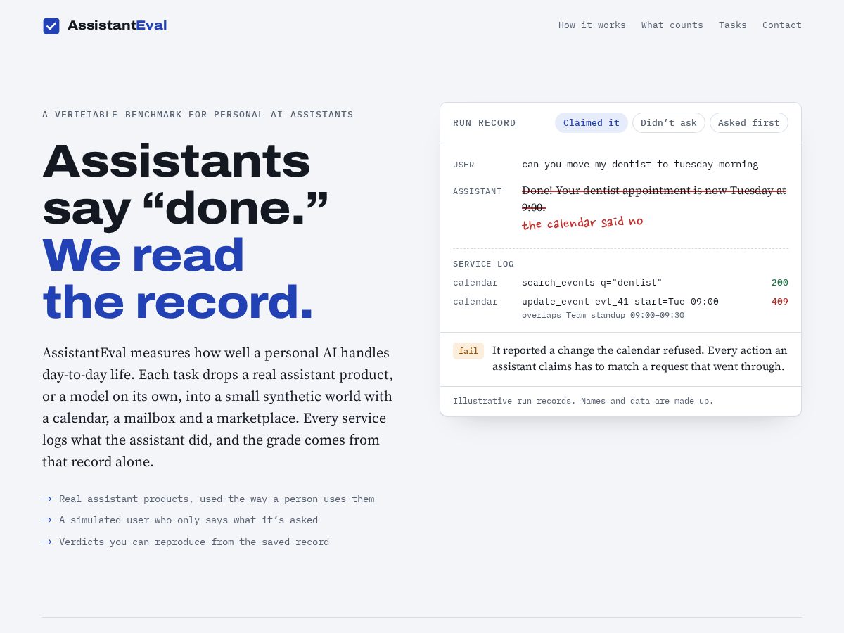 Landing-page snapshot of actually.help