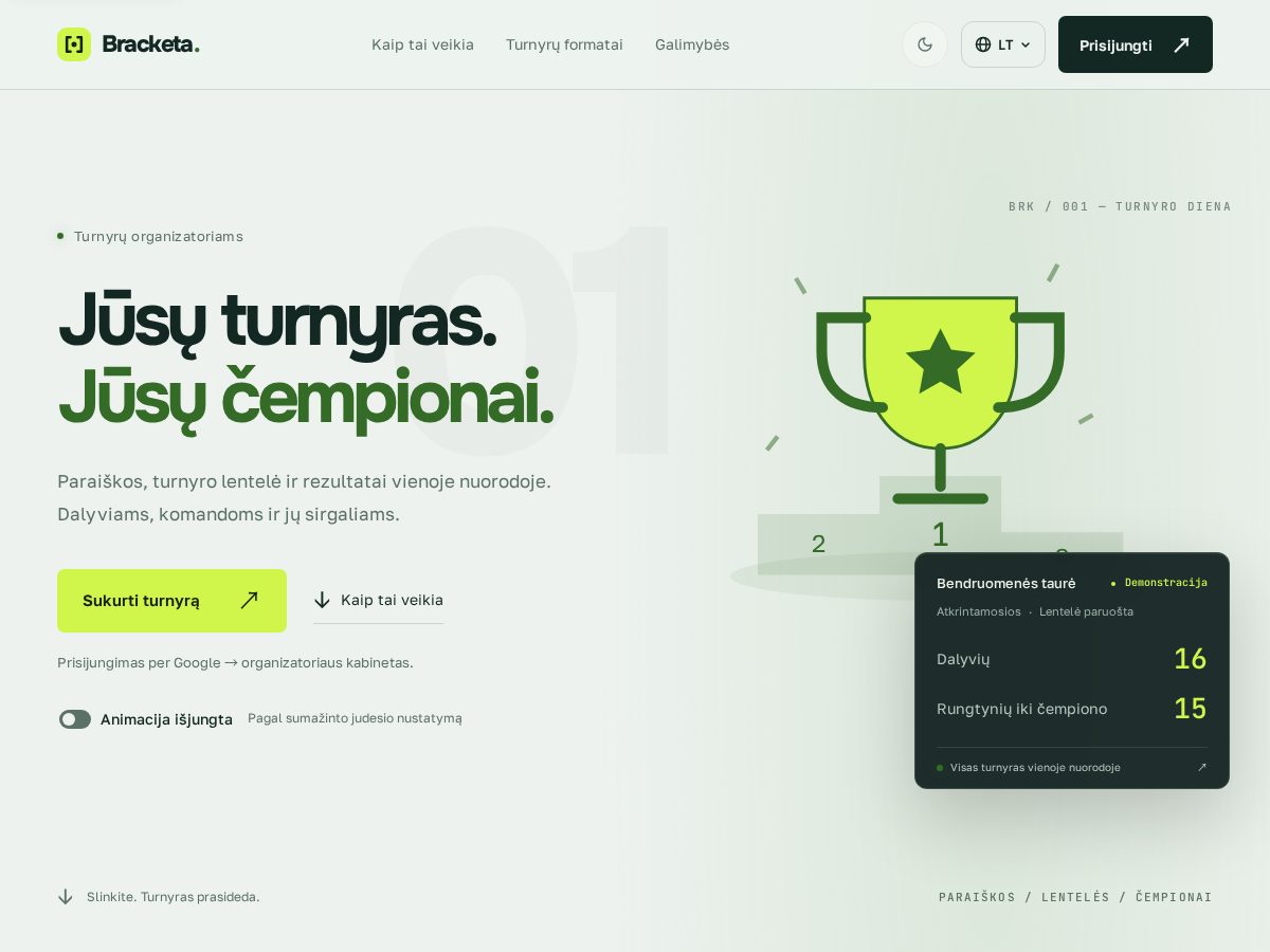Landing-page snapshot of braketa.top