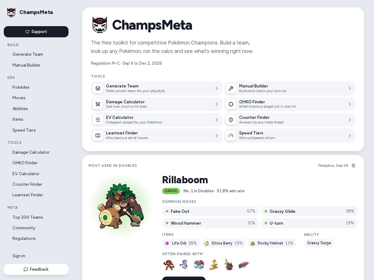 Landing-page snapshot of champsmeta.com