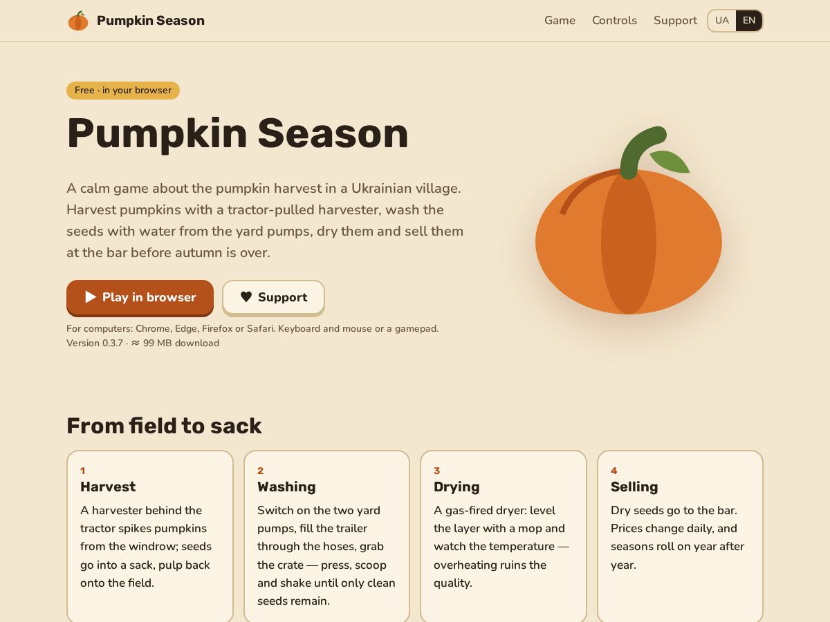 Landing-page snapshot of kopachev.life