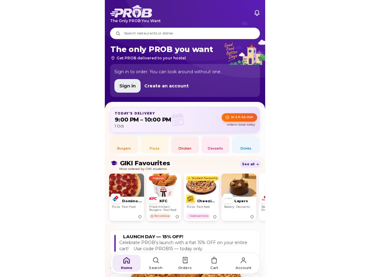 Landing-page snapshot of probgiki.app