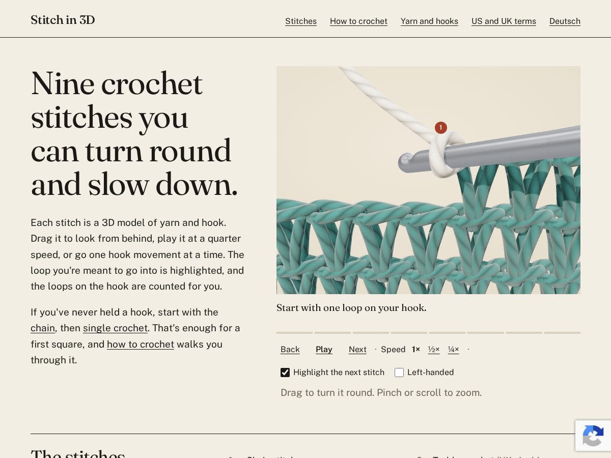 Landing-page snapshot of stitchin3d.com