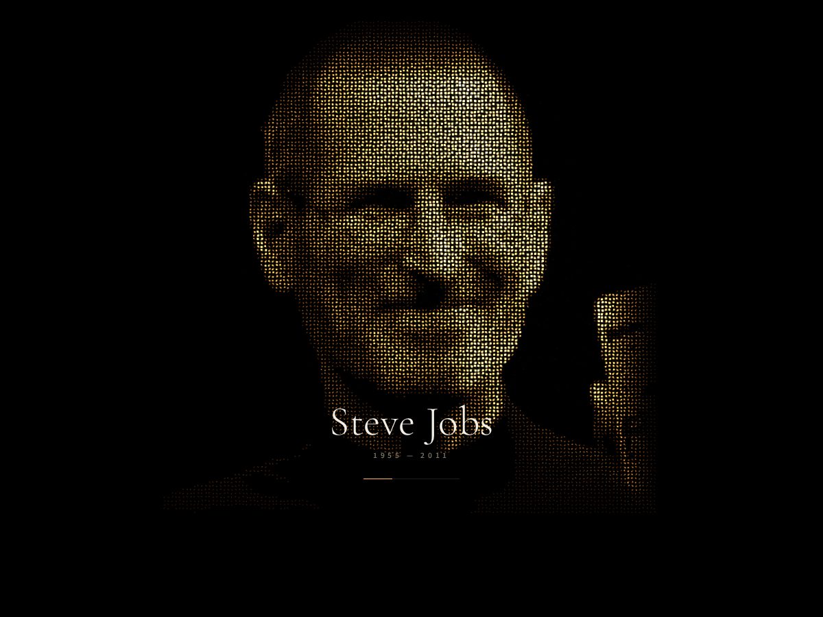 Landing-page snapshot of thankyousteve.org