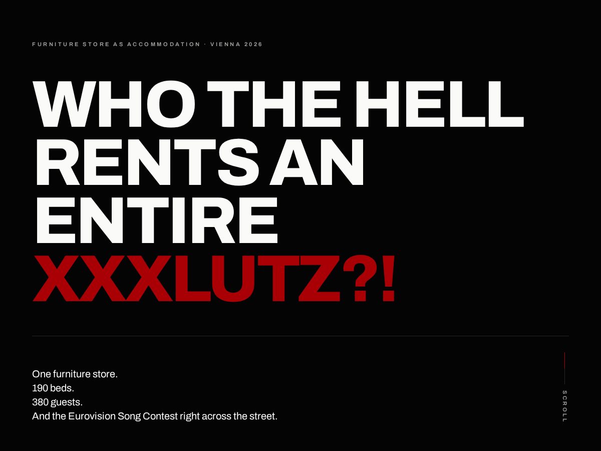 Landing-page snapshot of whothehellrentsanentirexxxlutz.com