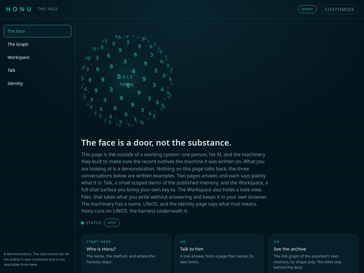 Landing-page snapshot of chathonu.com