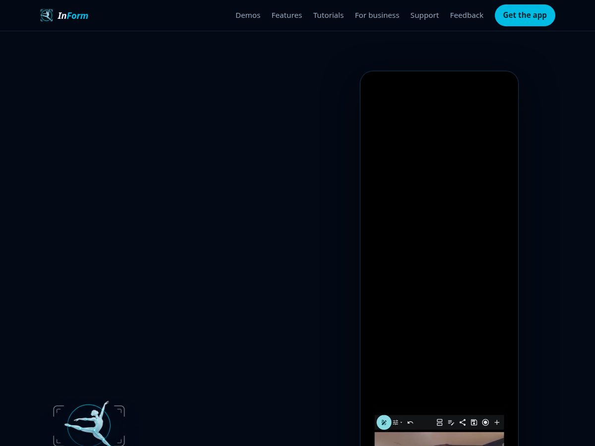 Landing-page snapshot of informmotion.com