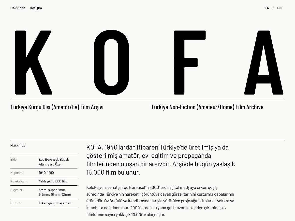 Landing-page snapshot of kofaonline.org
