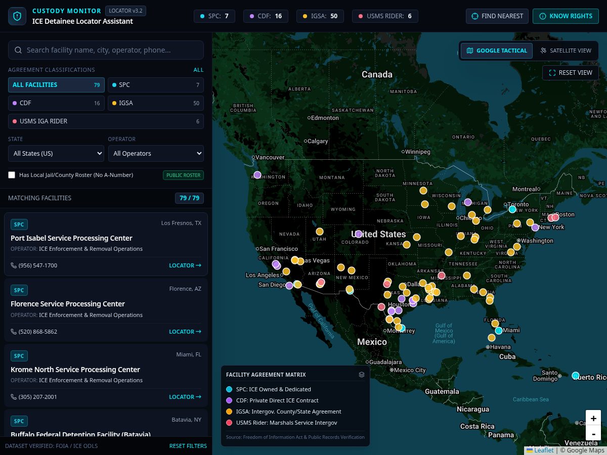 Landing-page snapshot of missingfromice.com