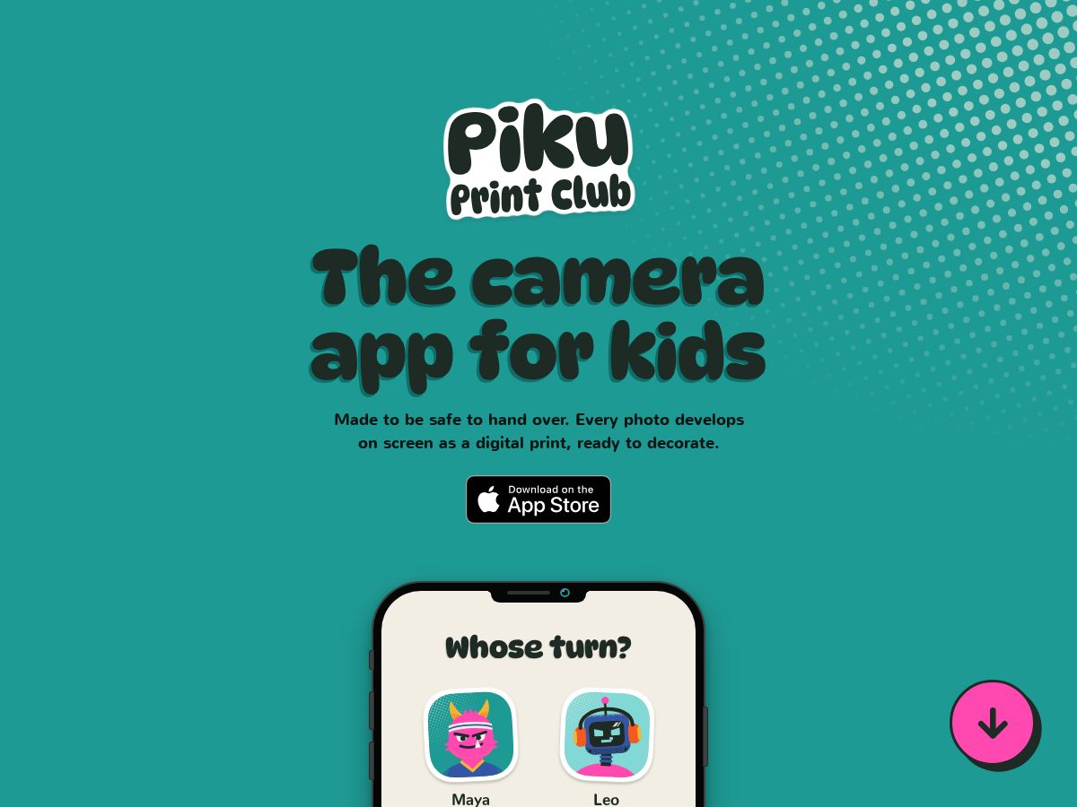 Landing-page snapshot of pikuprintclub.com