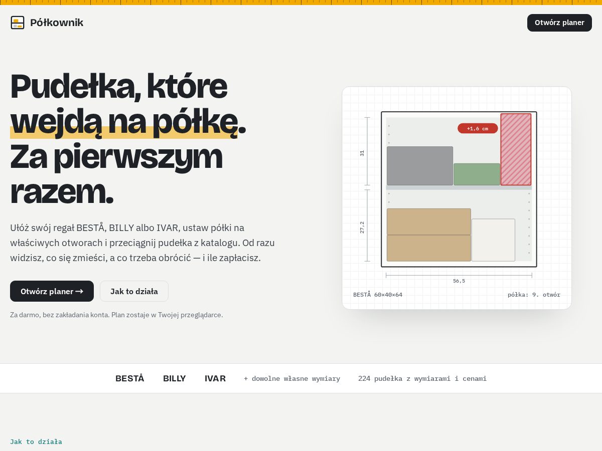 Landing-page snapshot of polkownik.app