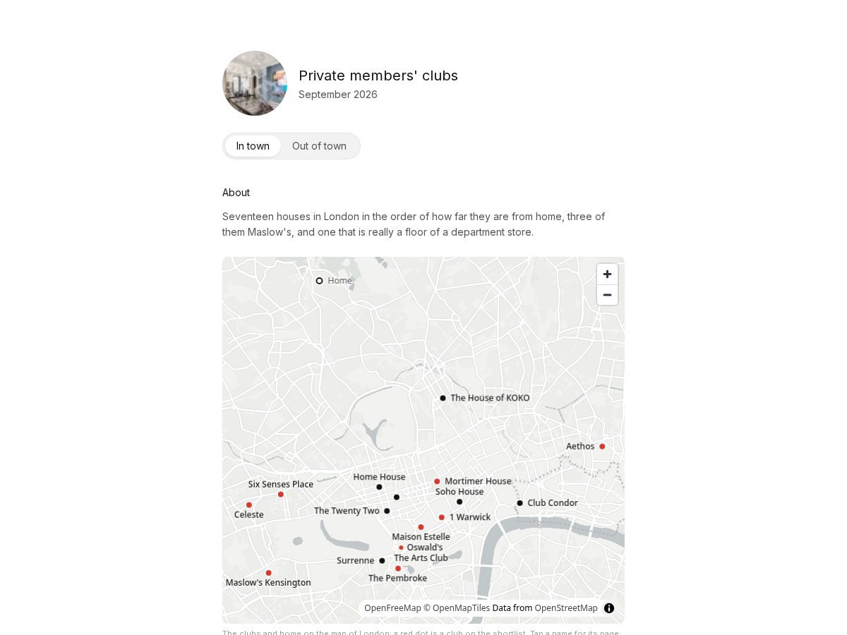 Landing-page snapshot of private-members-club.xyz
