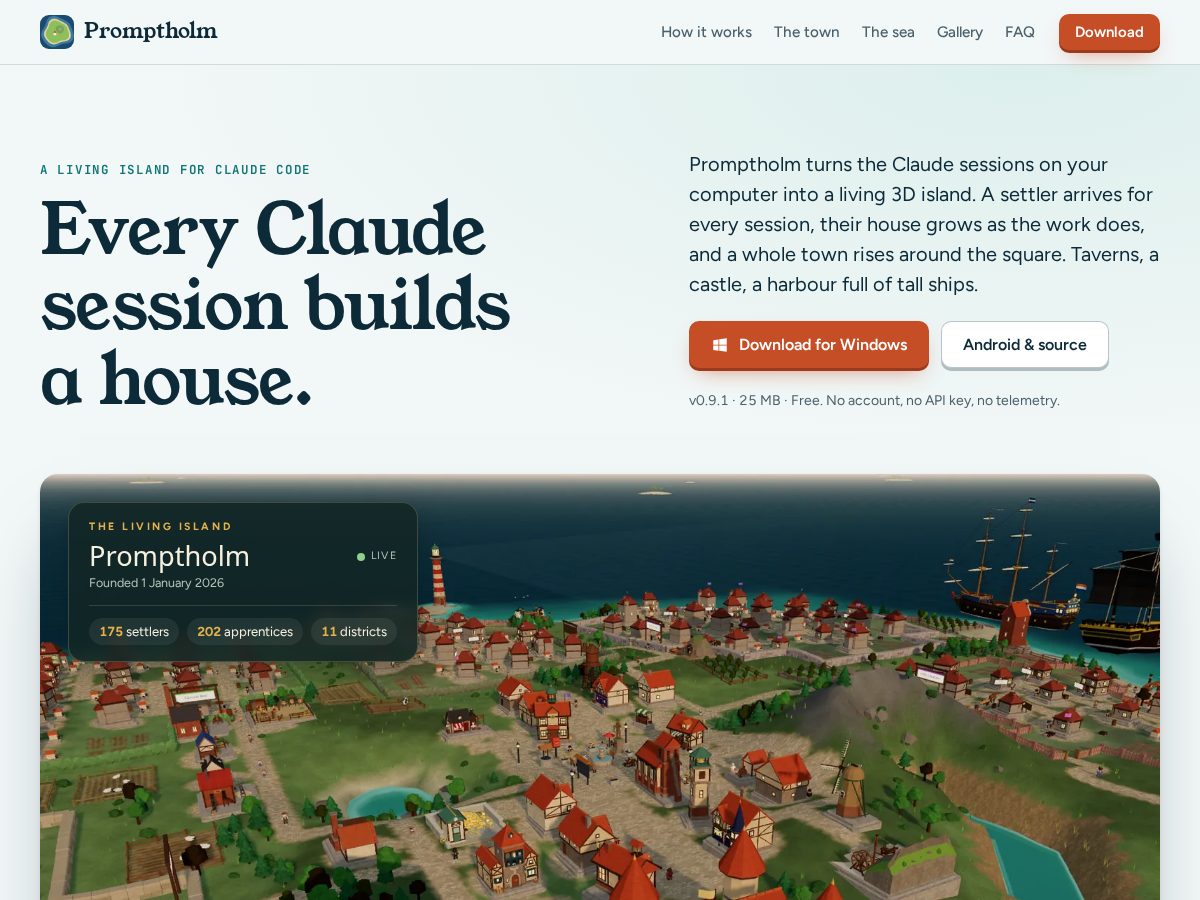 Landing-page snapshot of agentsofthesea.com