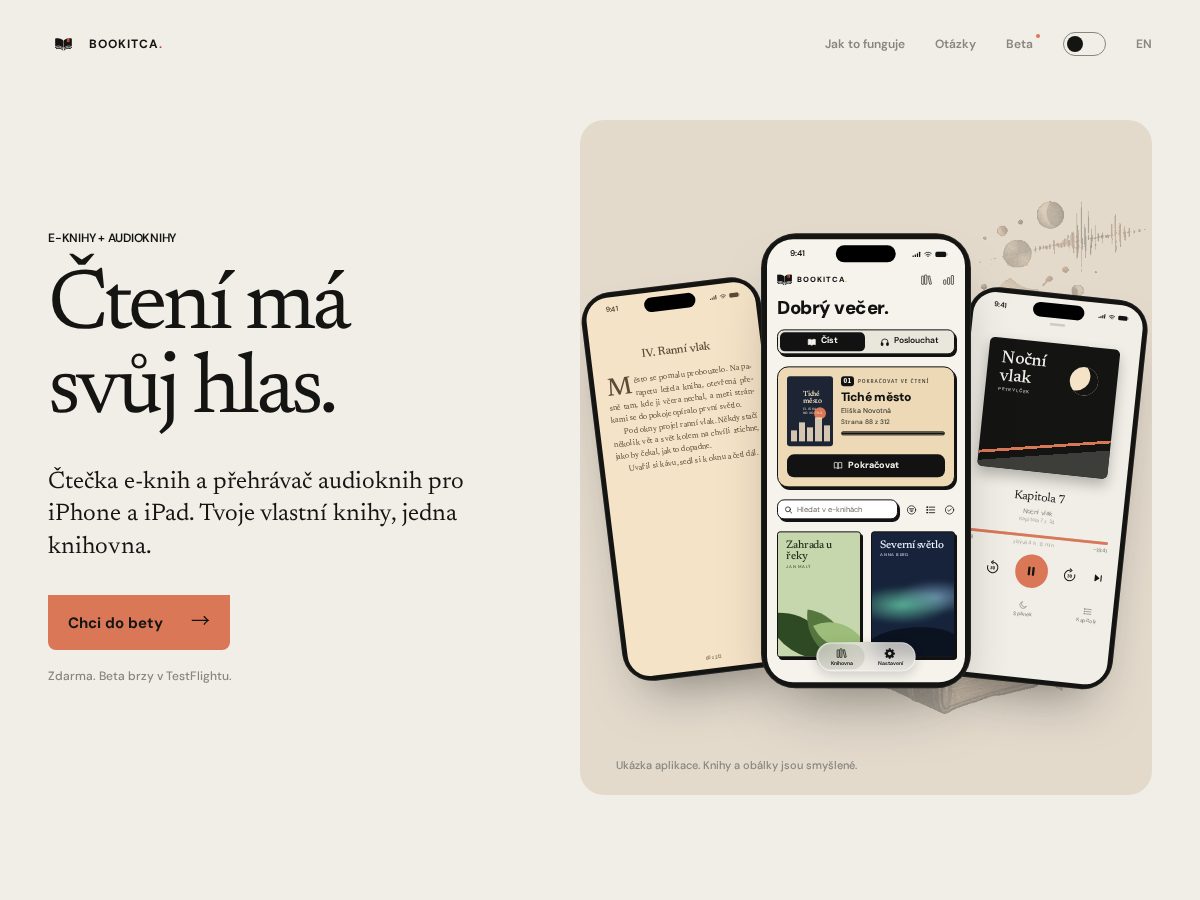 Landing-page snapshot of bookitca.app