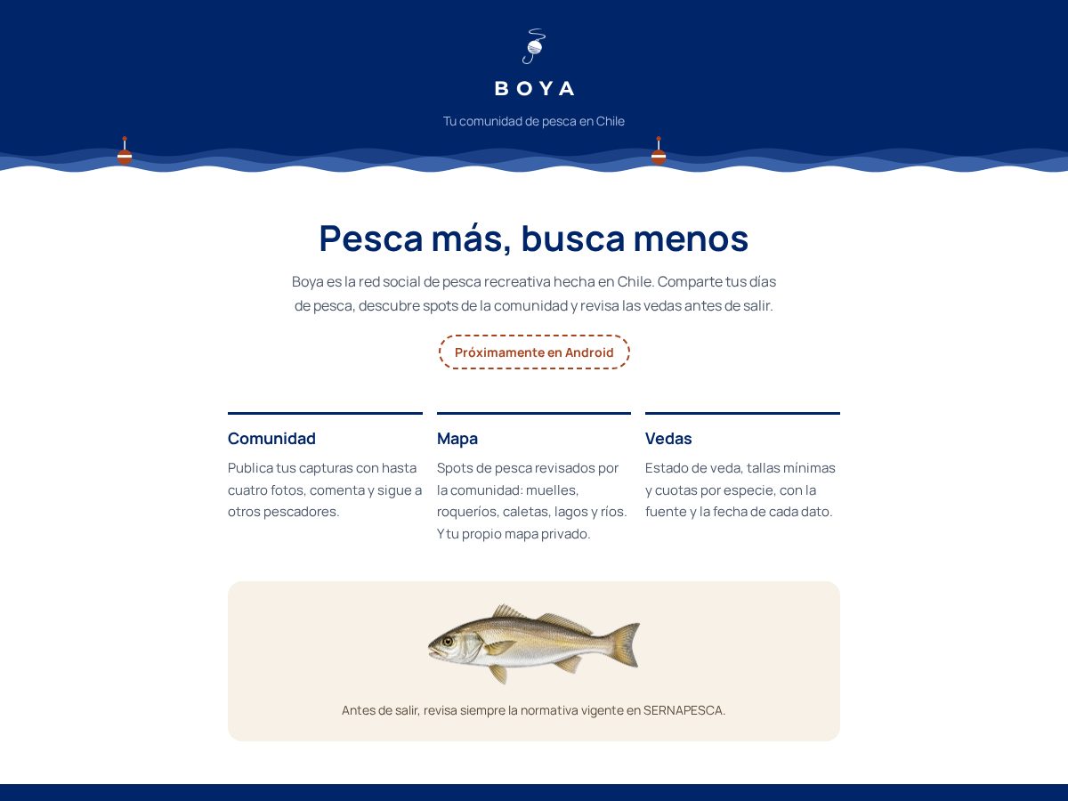 Landing-page snapshot of boyapesca.online
