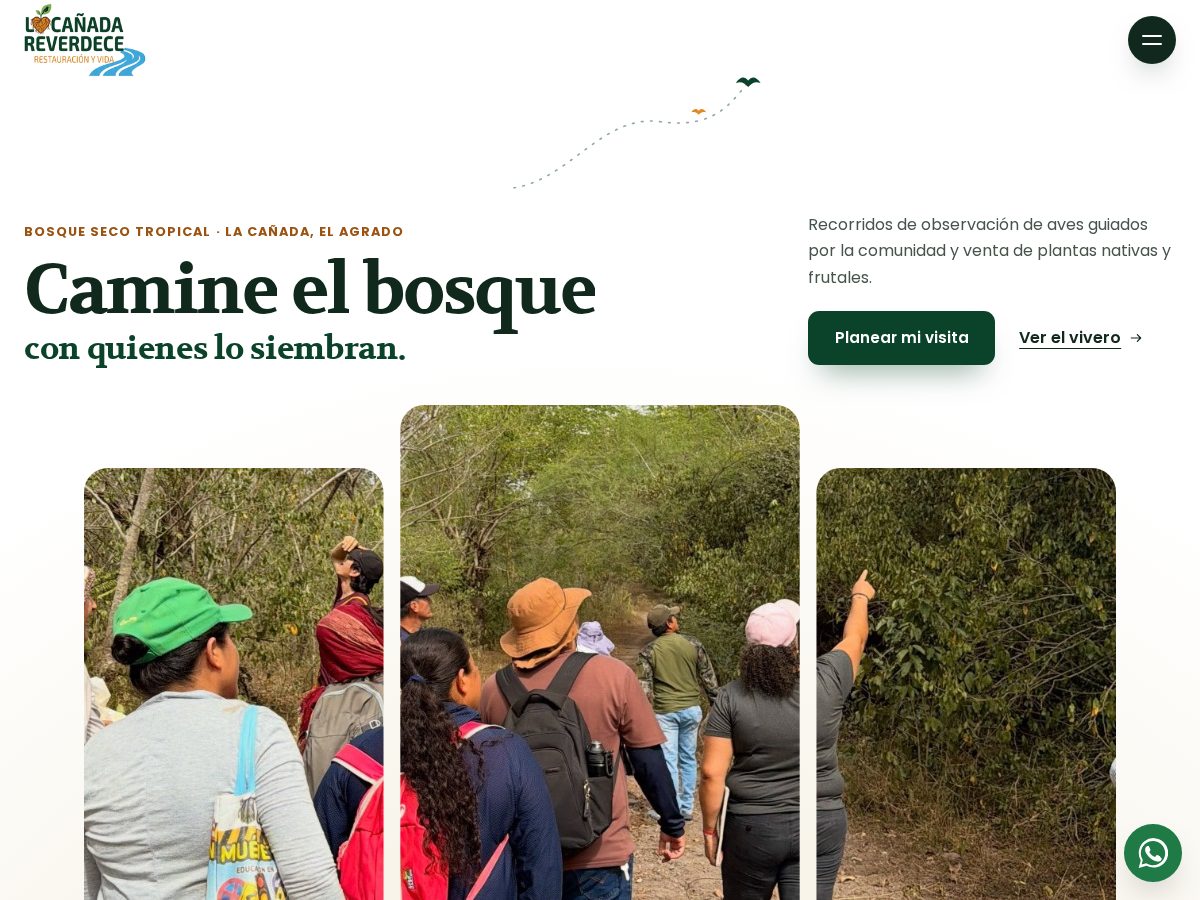 Landing-page snapshot of huilareverdece.com