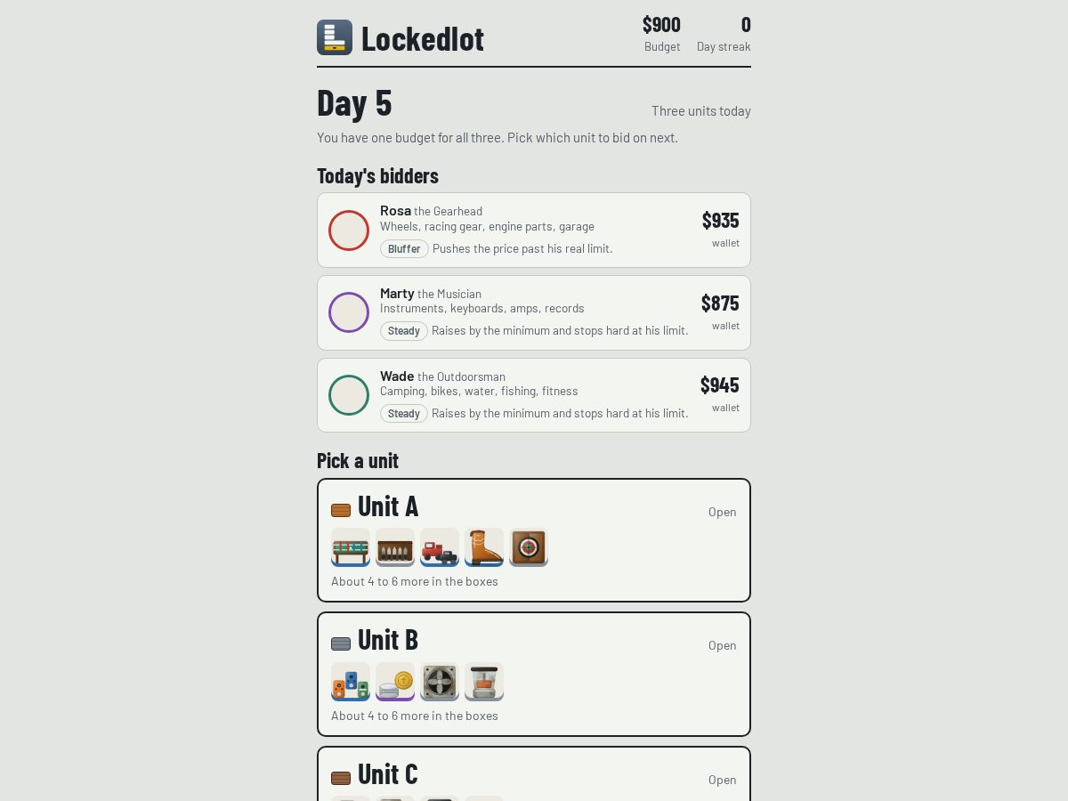 Landing-page snapshot of lockedlot.com