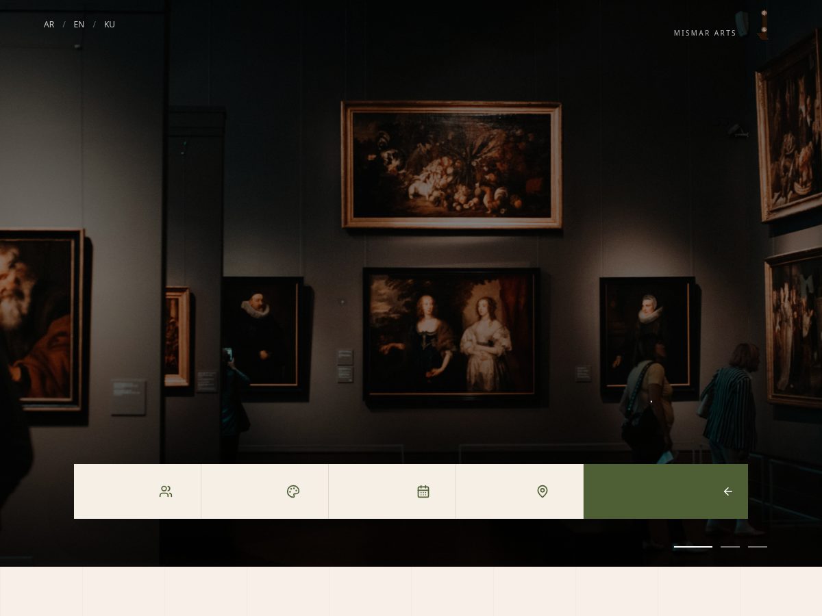 Landing-page snapshot of mismar.ngo