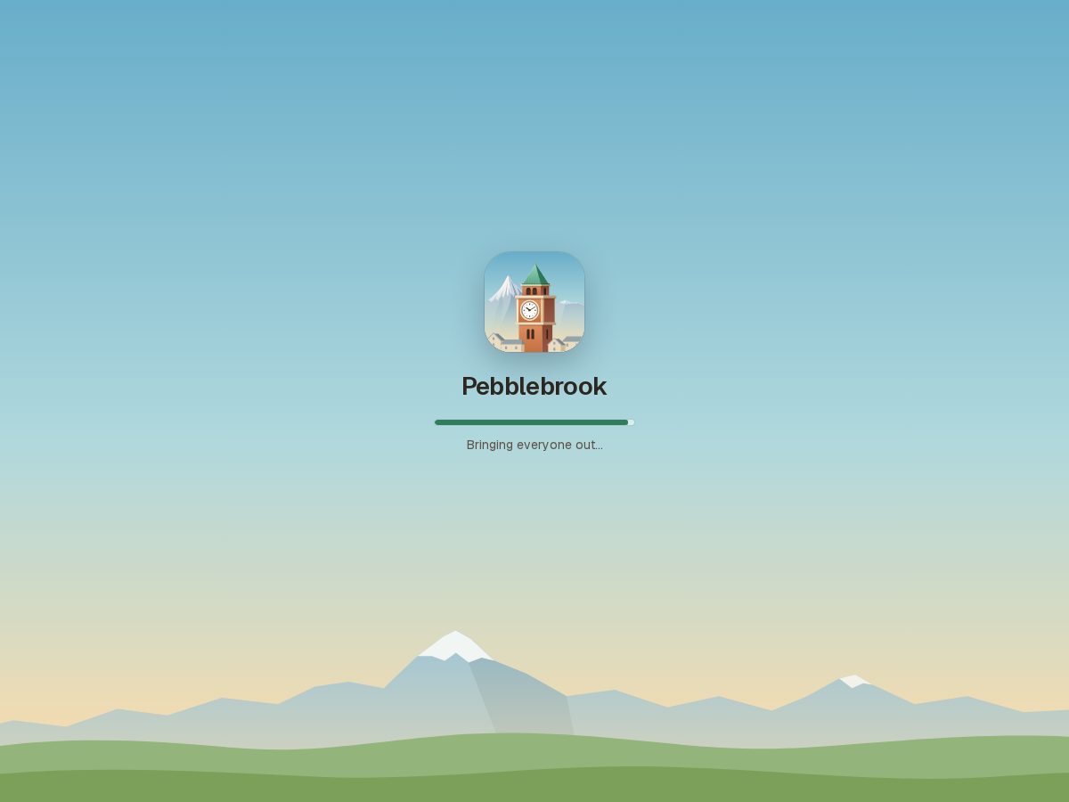 Landing-page snapshot of pebblebrook.town