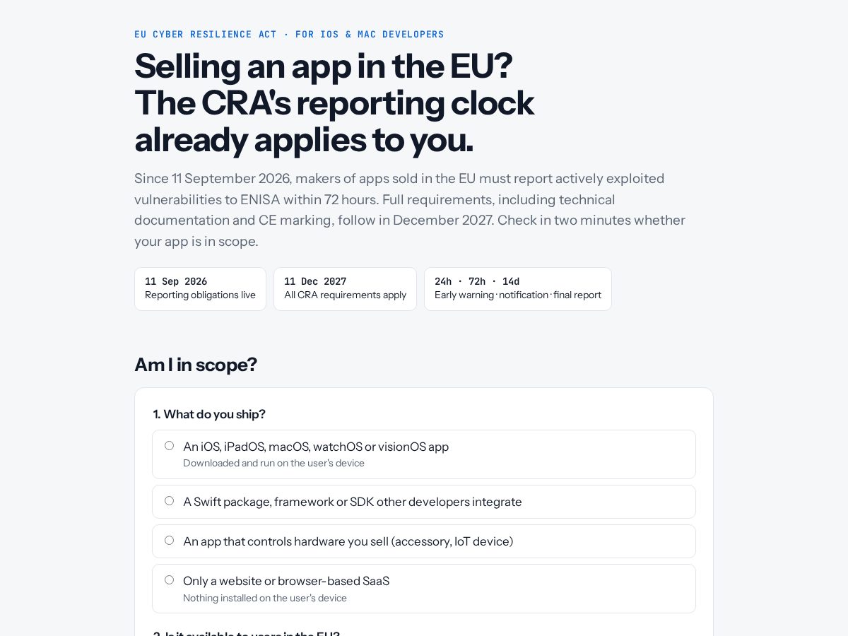 Landing-page snapshot of pinwatch.dev