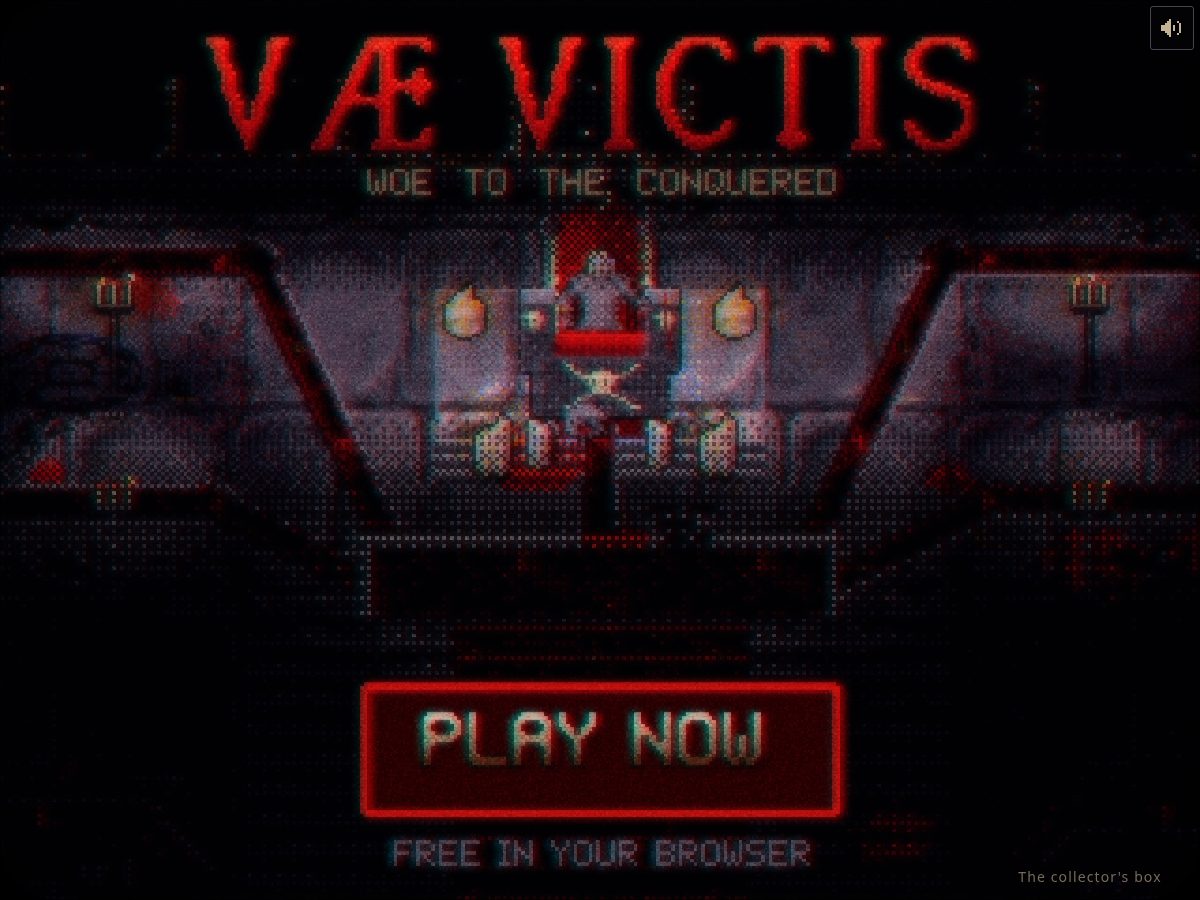 Landing-page snapshot of vaevictis.vip