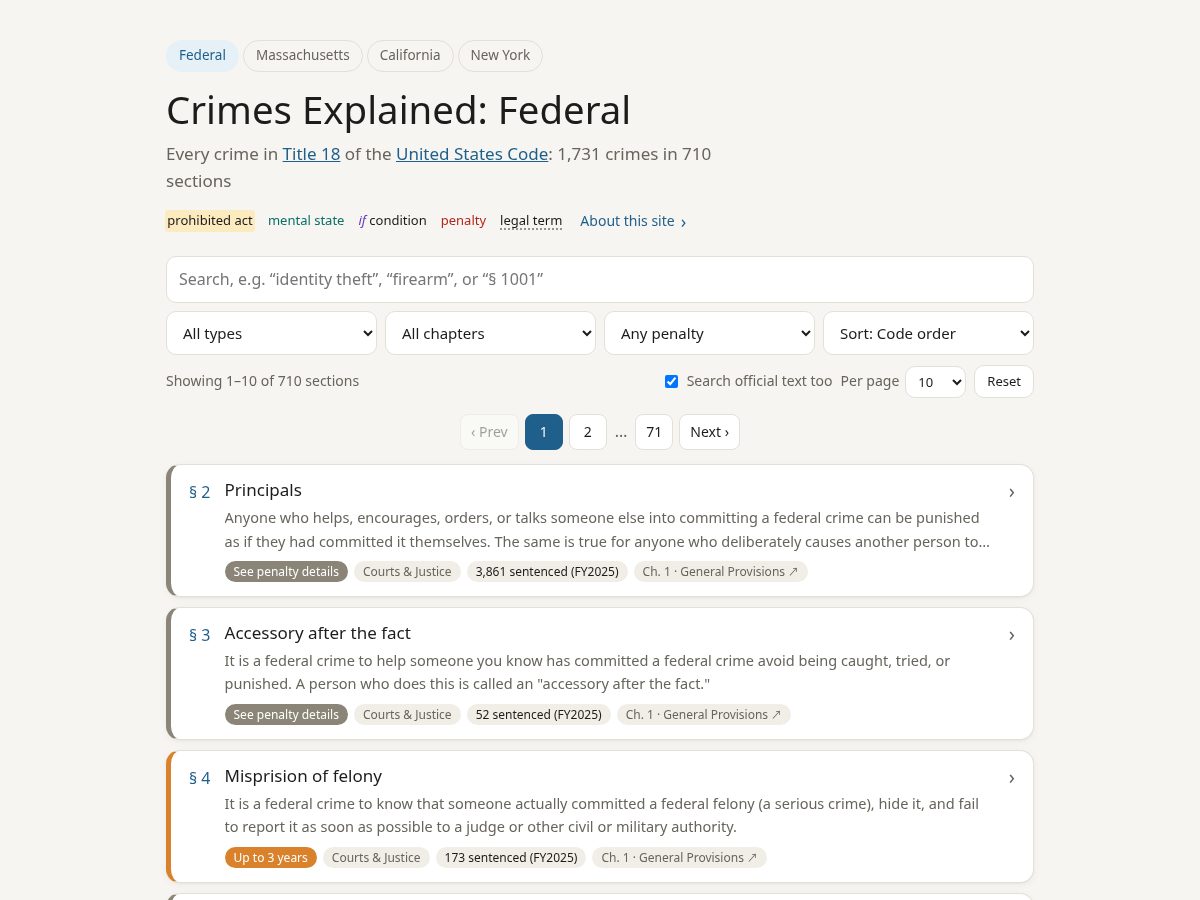 Landing-page snapshot of crimes.wiki