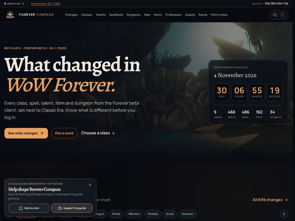 Landing-page snapshot of forever-atlas.com