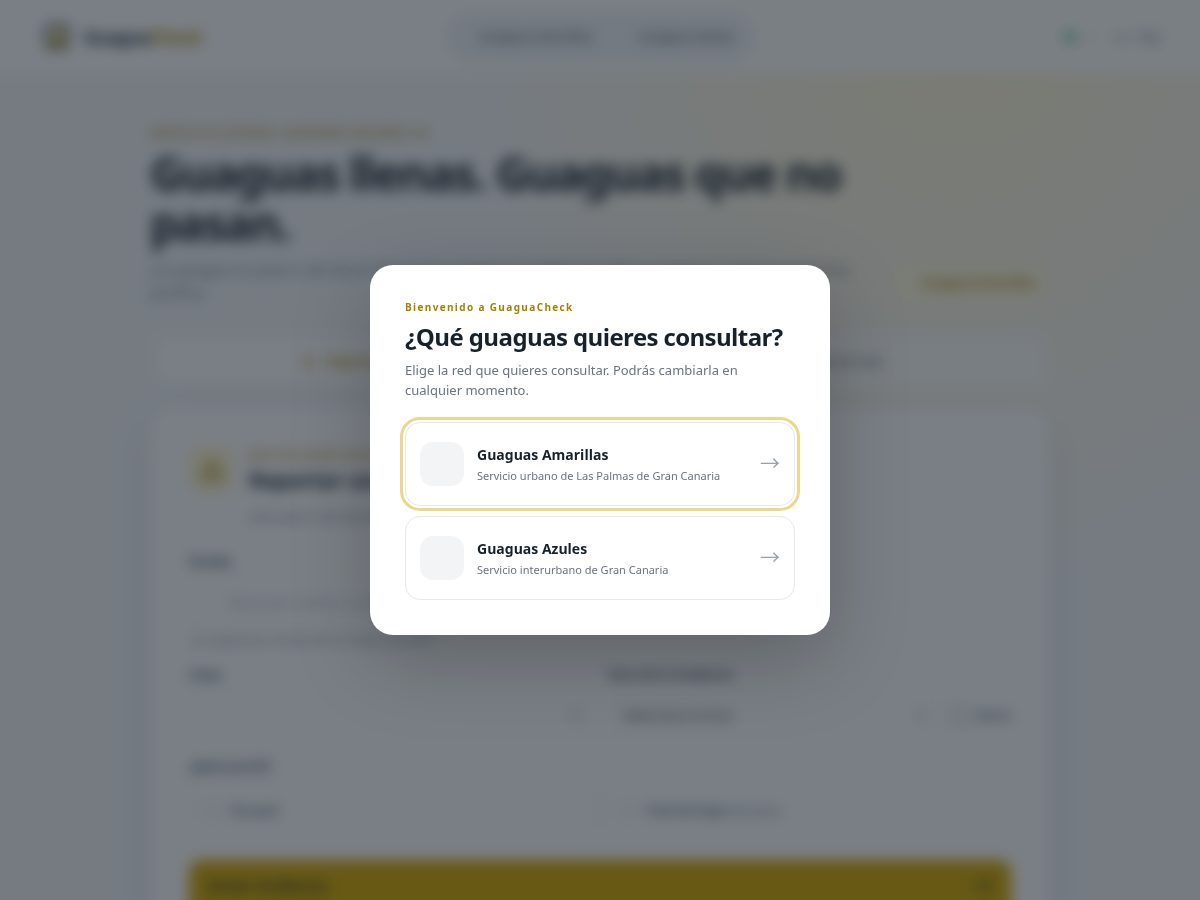 Landing-page snapshot of guaguacheck.com