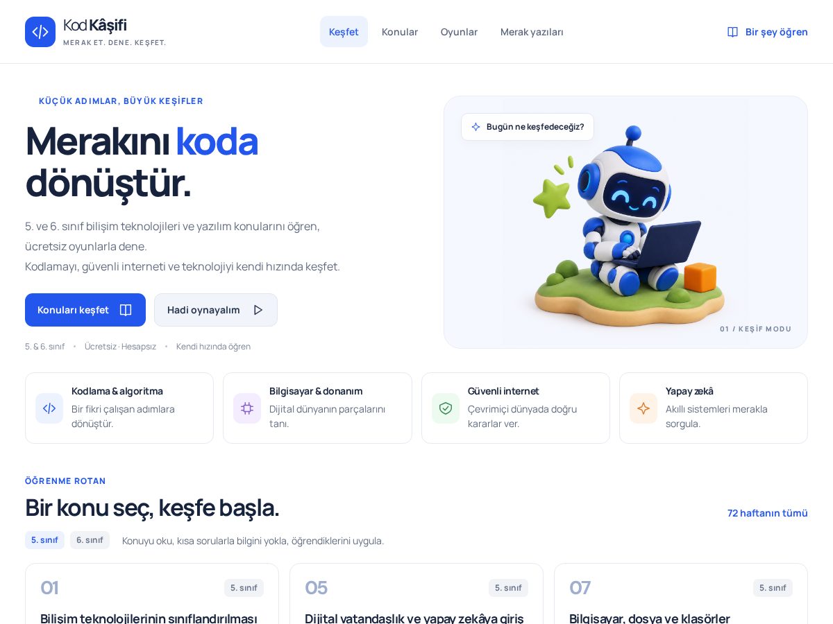 Landing-page snapshot of kodkasifi.com