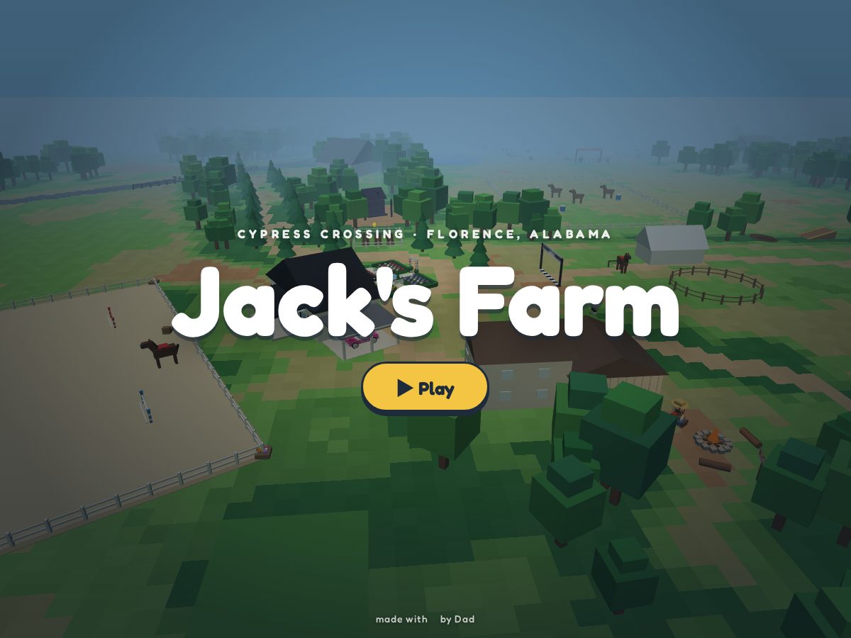 Landing-page snapshot of playjacksfarm.com