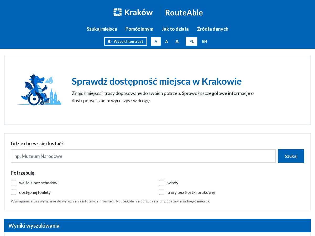 Landing-page snapshot of routeable.net