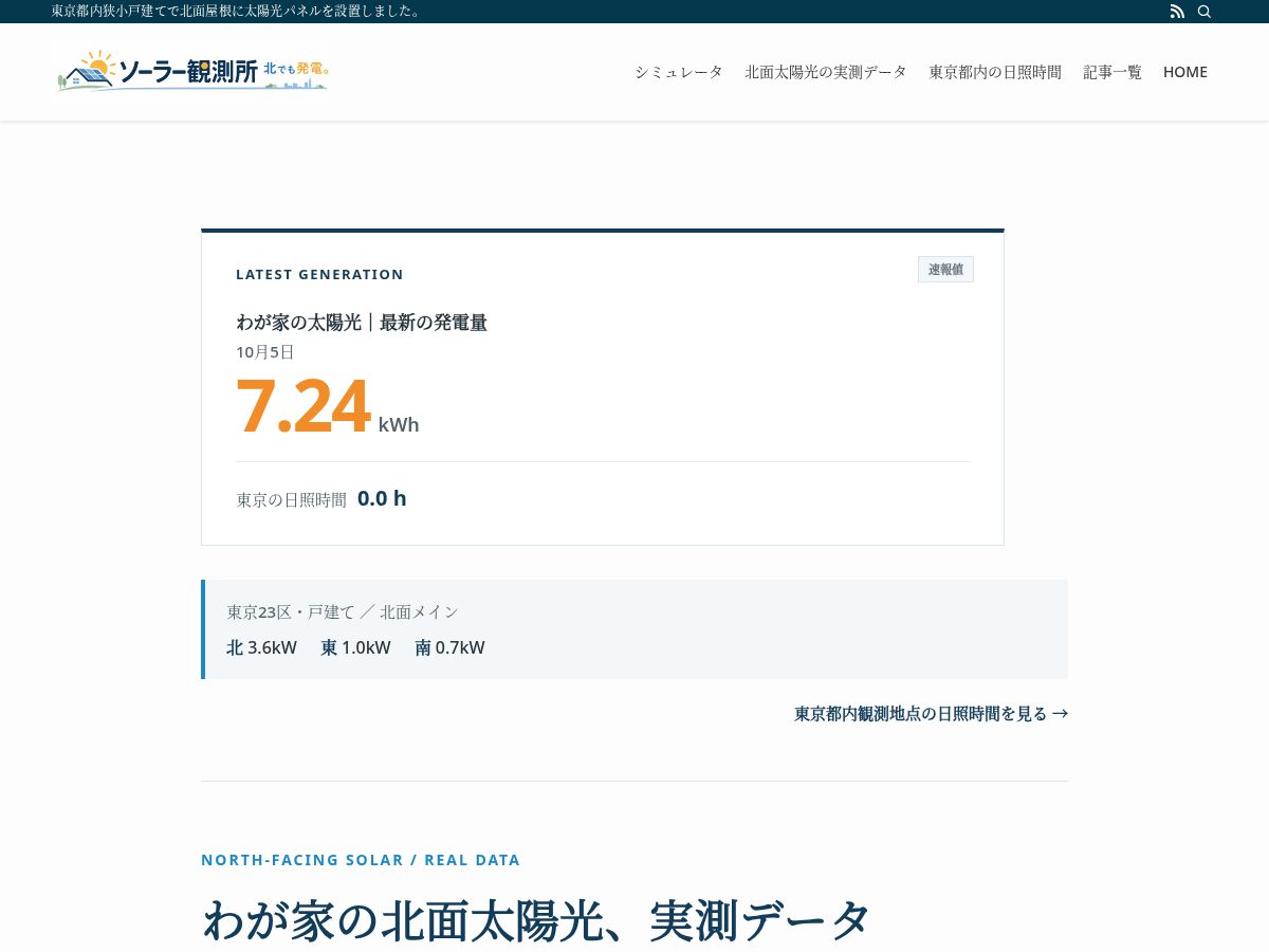 Landing-page snapshot of solarkansoku.com