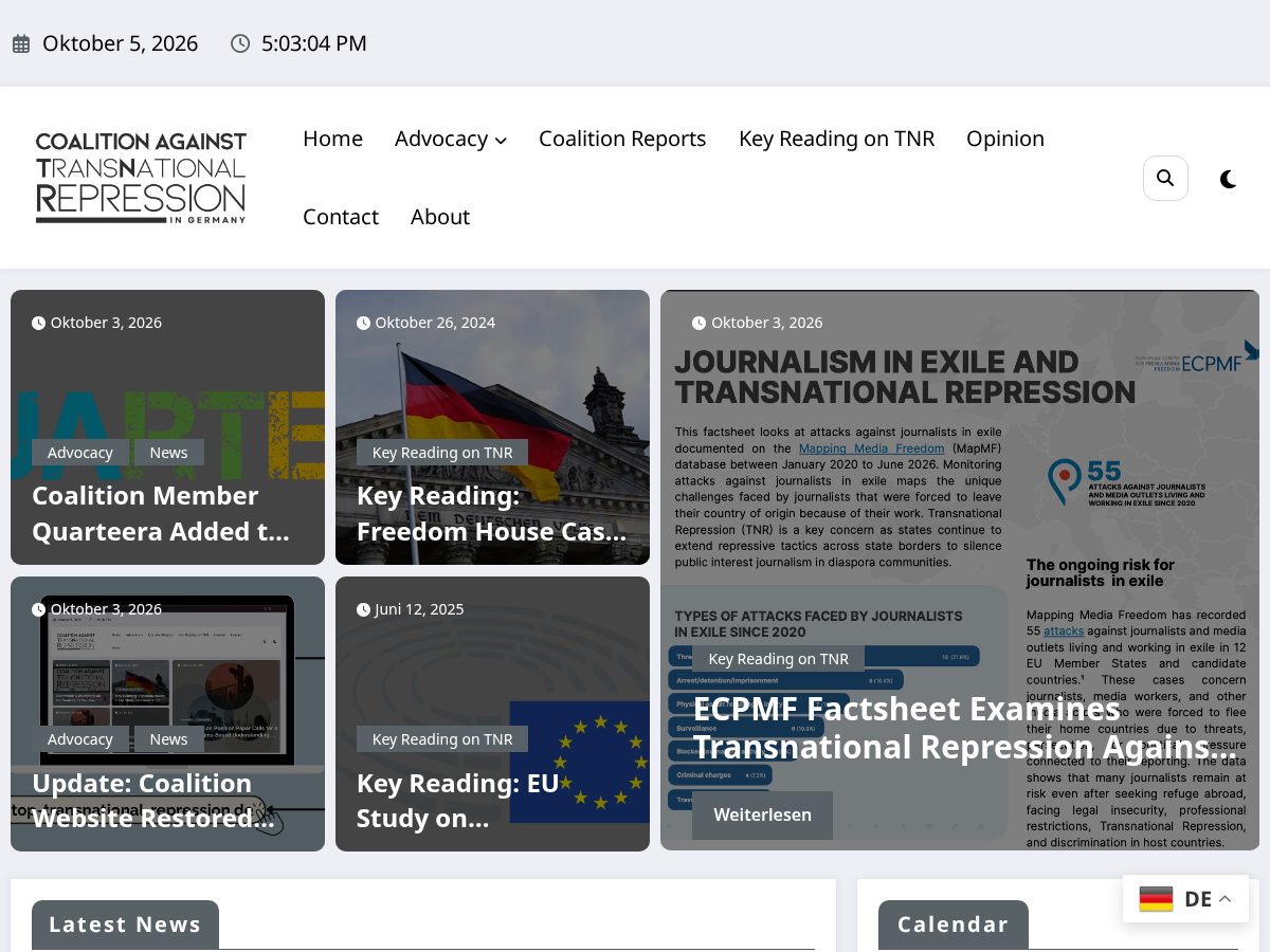 Landing-page snapshot of stoptnr.net
