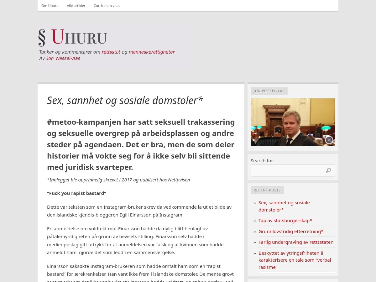 Landing-page snapshot of uhuru.biz